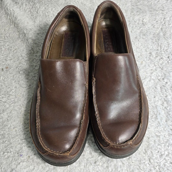 Dansko Slip On Loafers Brown Leather Work Shoes Mens EU 46 US‎ 12.5-13 EXC main image 6